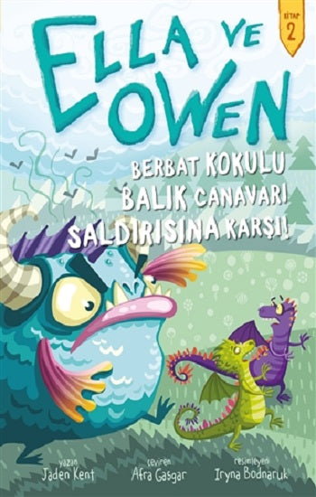 Ella und Owen 2 - Berbat Kokulu Balık Canavarı Saldırısına Karşı ! (Ciltli)