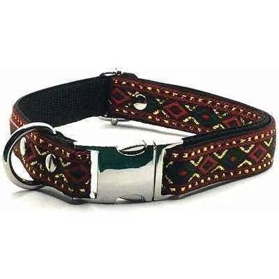 Elysian Paws Engraved Charm Medium Dog Collar-1