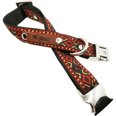 Elysian Paws Engraved Charm Medium Dog Collar-2