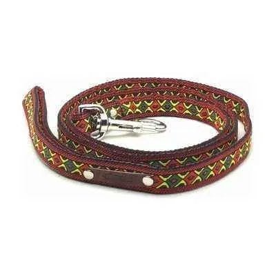 Enchanted Elegance Designer Handmade Cotton Dog Collar - mezetto