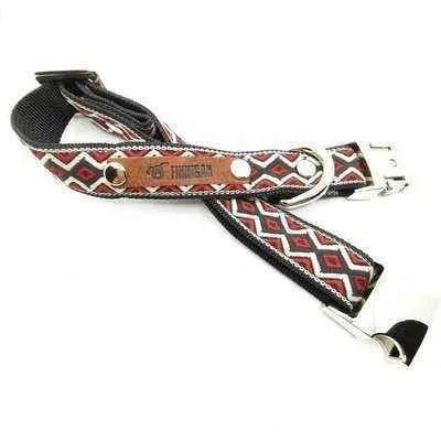 Enchanted Paws Cotton Dog Collar - mezetto