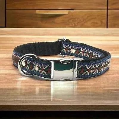 Enchanted Paws Personalised Cotton Dog Collar - mezetto