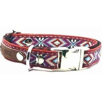 Engraved Charm Cotton Dog Collar by No.29s - mezetto