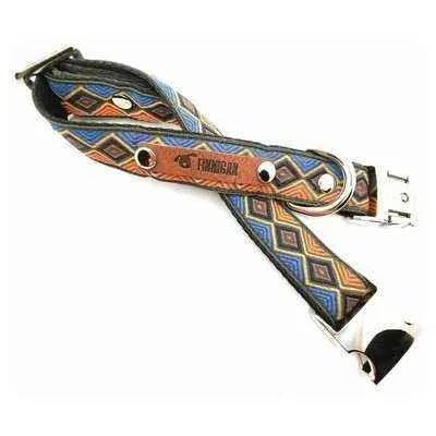 Exquisite Paws: Designer Cotton Dog Collar-2