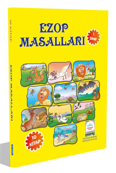 Ezop Masalları - 10 Kitap Takımı