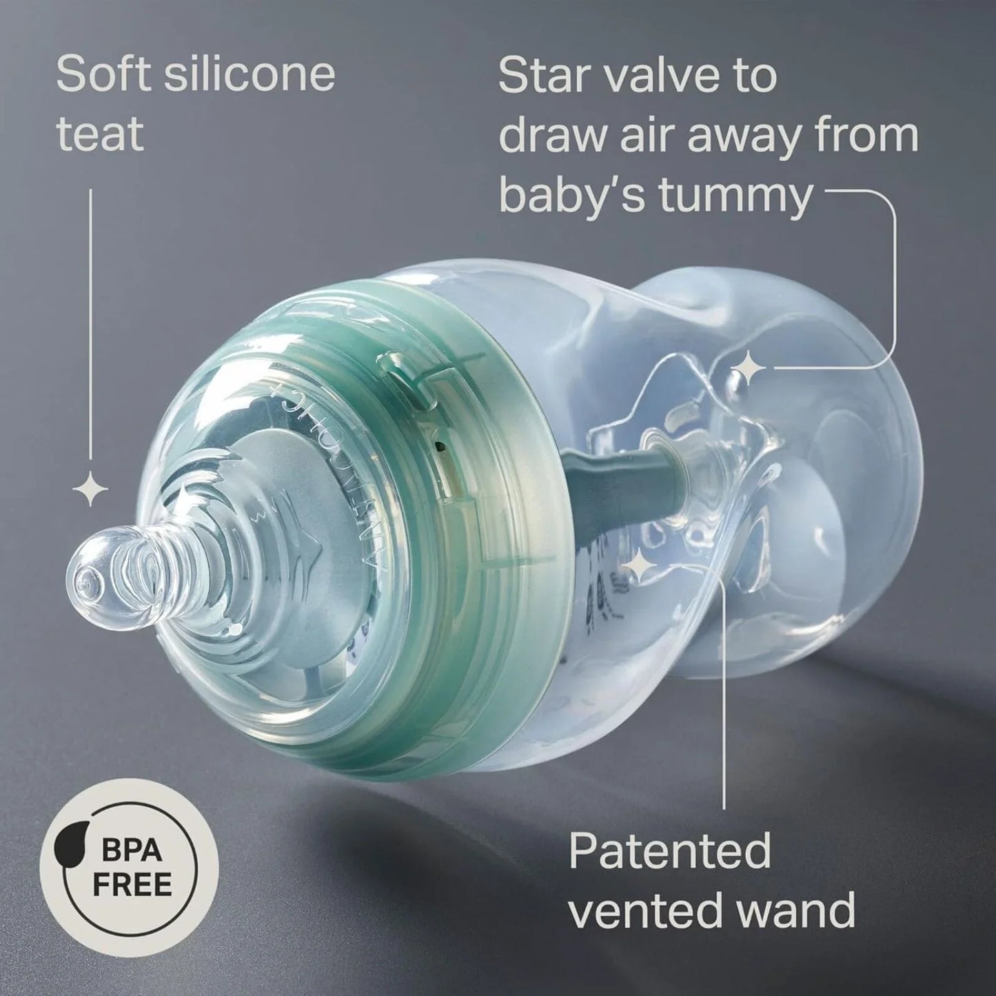 Tommee Tippee Advanced Anti Colic Feeding Bottles 150ml Pack of 3
