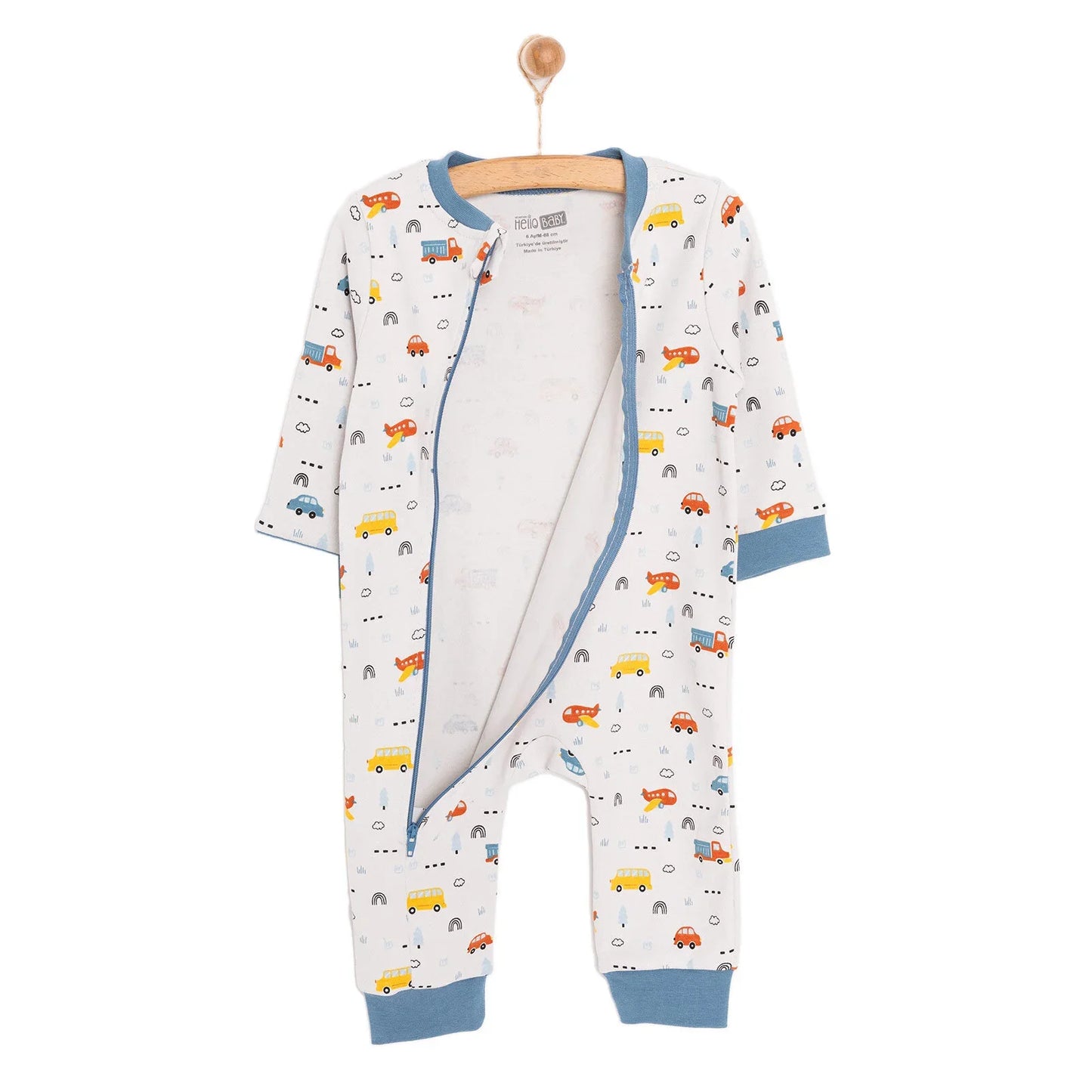 HelloBaby Boy Jumpsuit - Grey