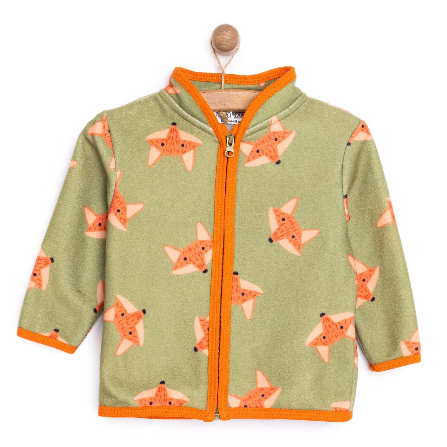 HelloBaby Basic Repeat Printed Fleece Cardigan - Printed