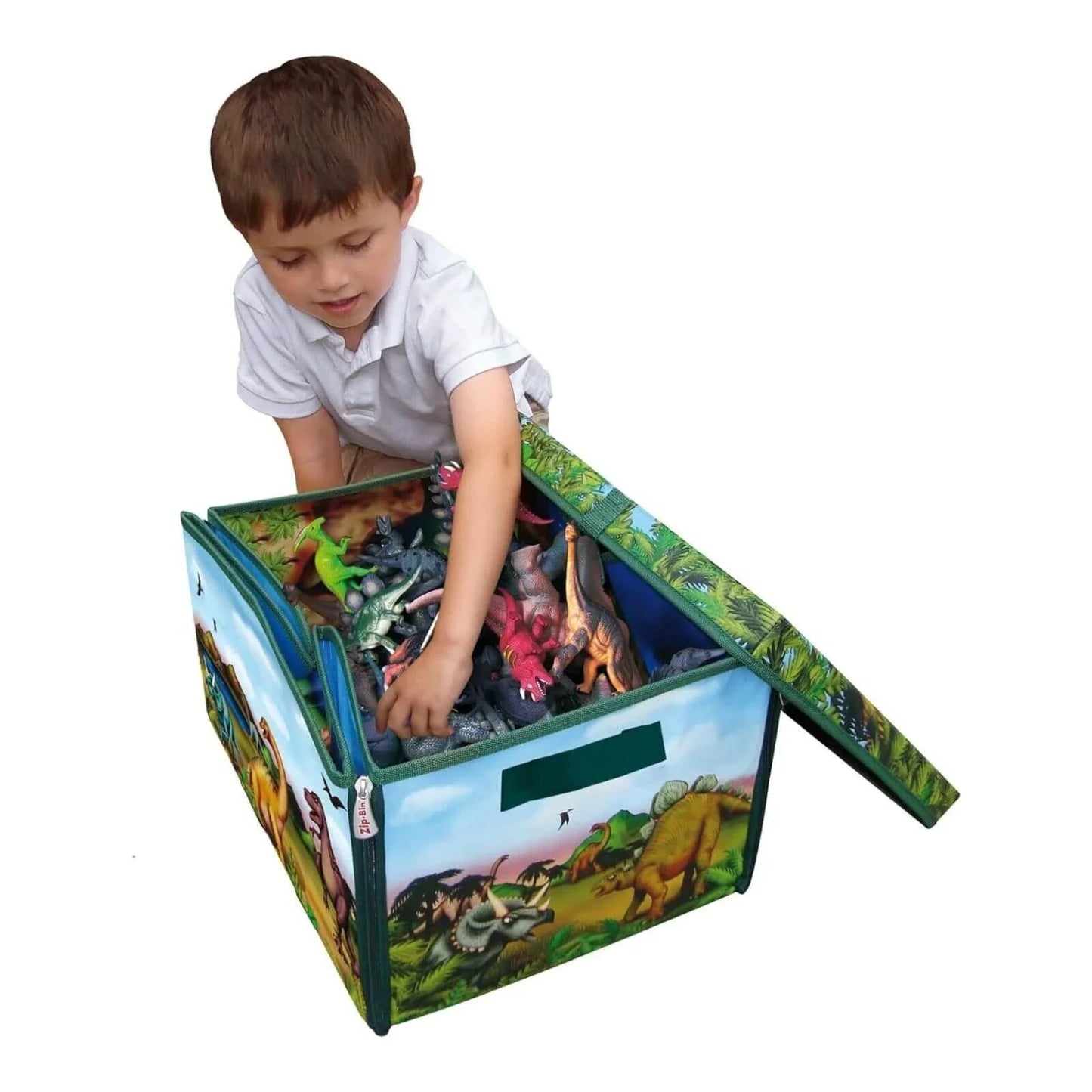 Peterkin Dinosaur ZipBin & Playmat Plus 2 pcs