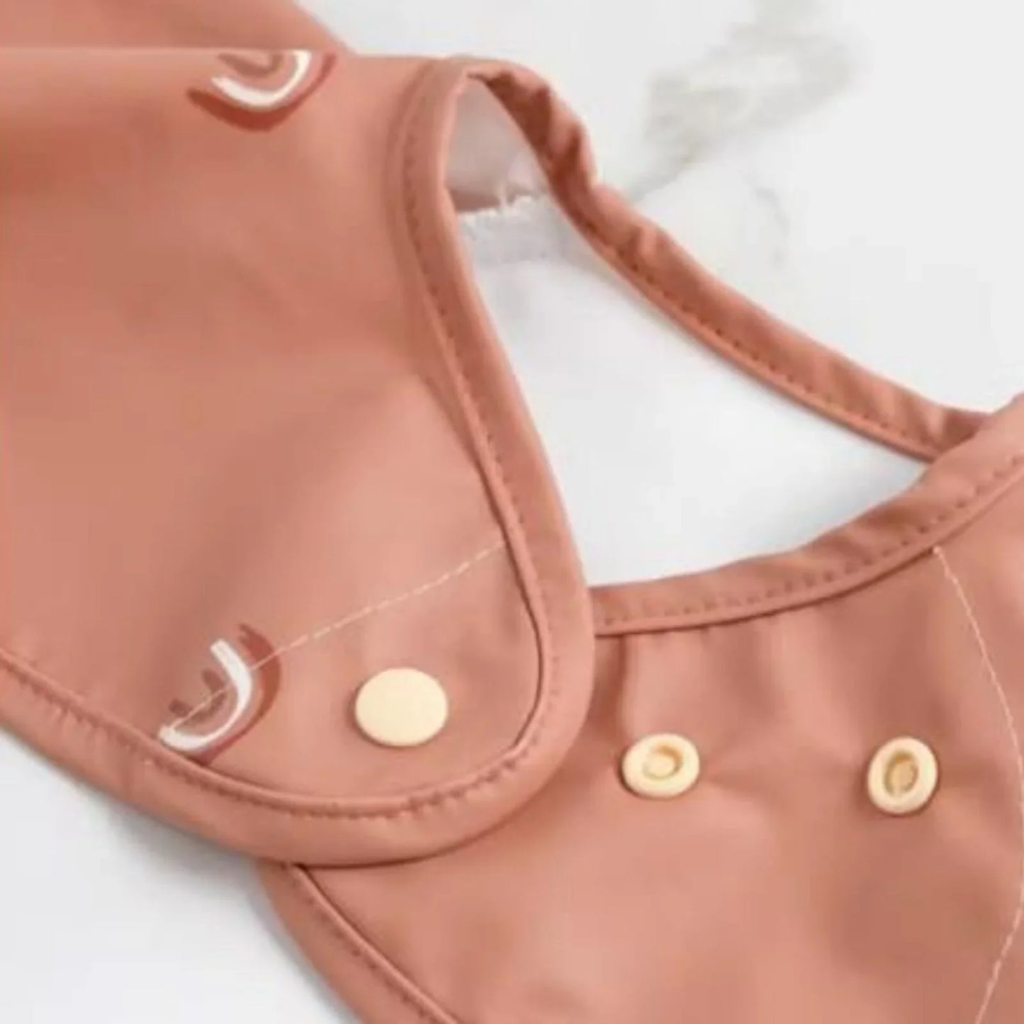 Bibado Coverall Weaning Bib - Chasing Rainbows