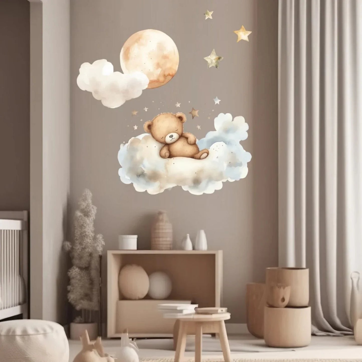 Live Vida Sleeping Bear Wall Sticker