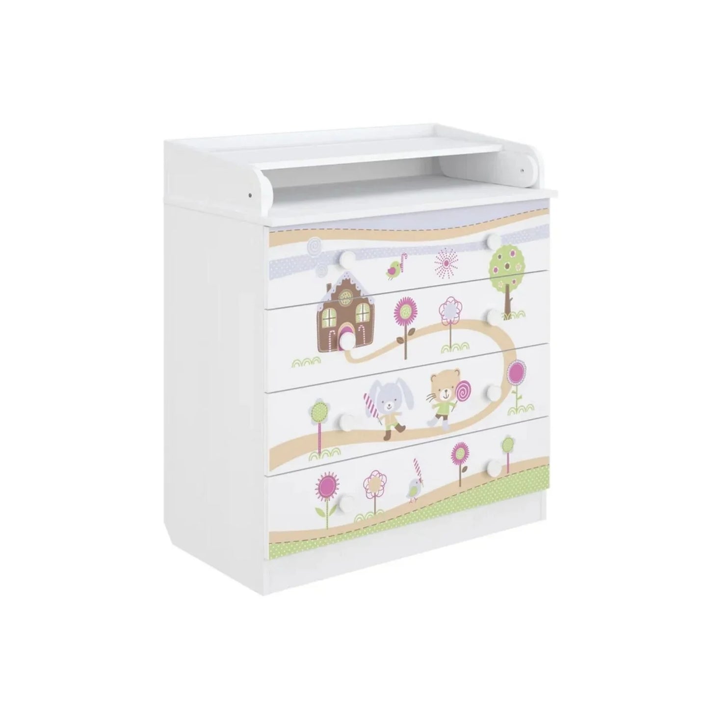 Shefa Kids 800 Changing Dresser - Gingerbread House