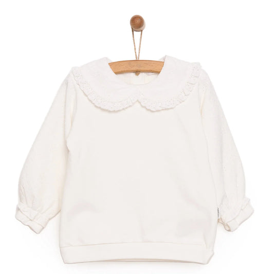 Bebetto Little Lady Girl Skirtall - Ecru