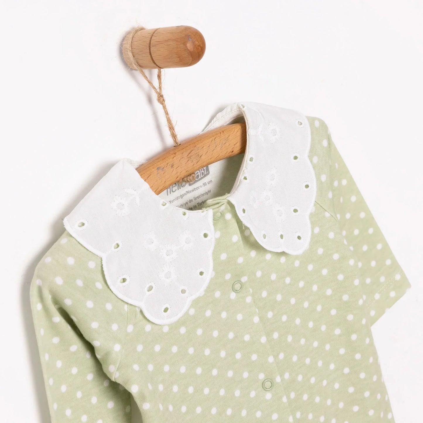 HelloBaby Newborn Girl Footed Jumpsuit - Multicolour