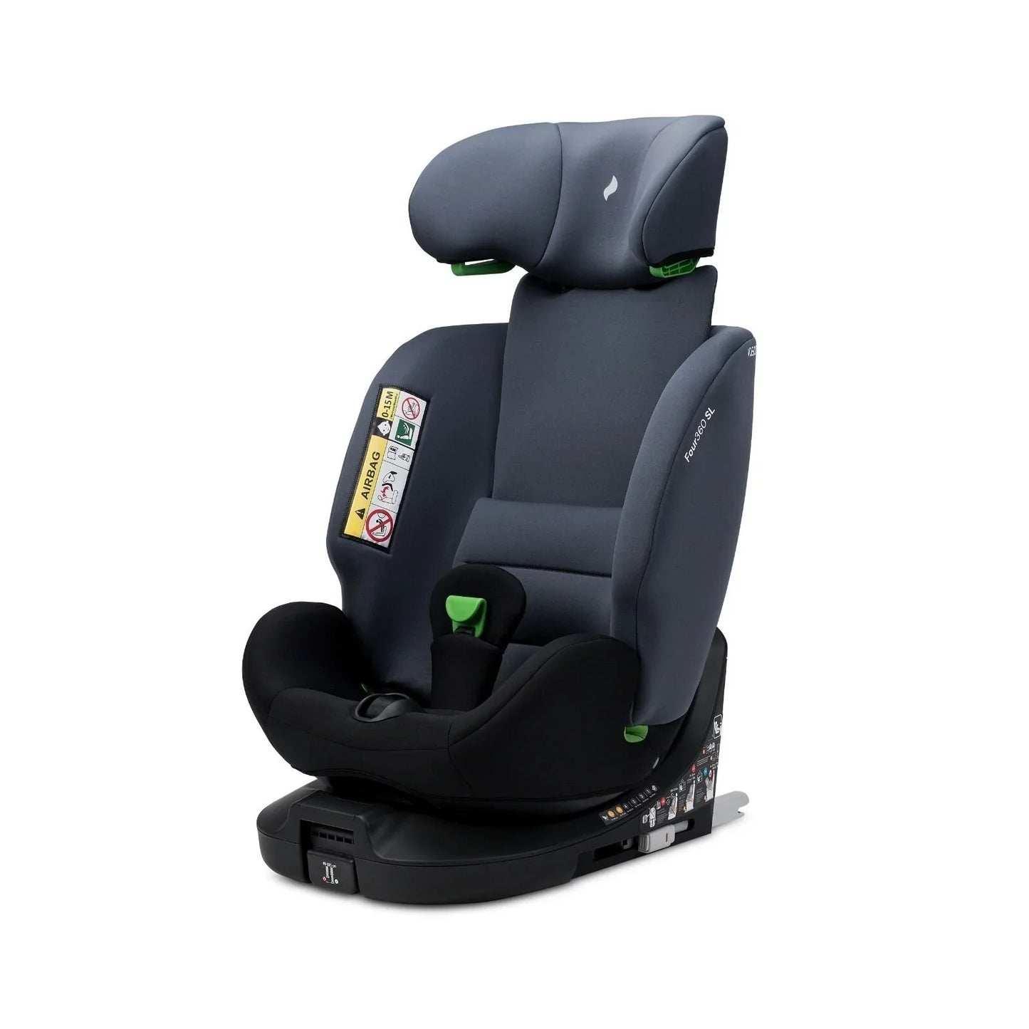 Osann Four360 0+/1/2/3 SL ECE R129/04 Car Seat - Black Grey