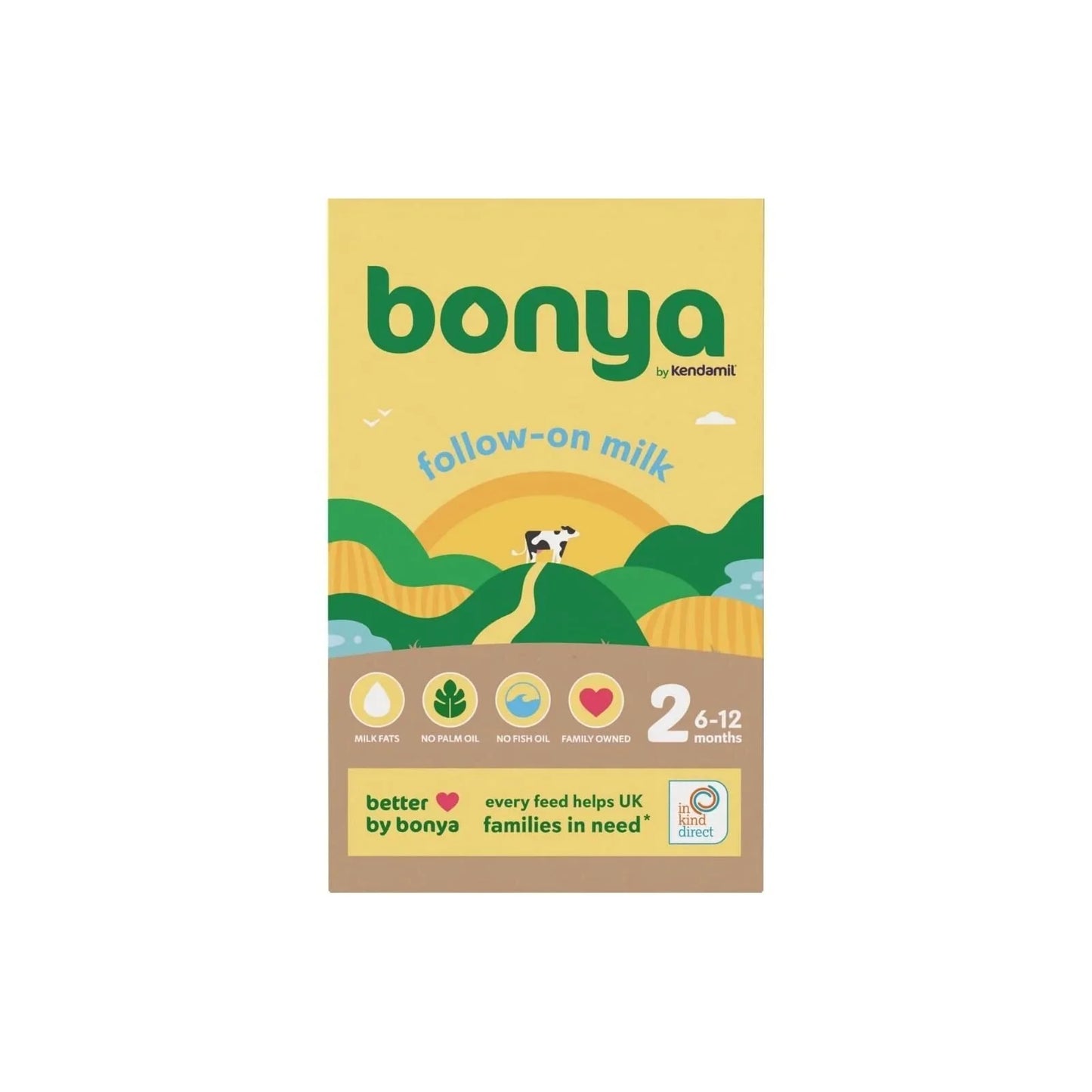 Bonya by Kendamil Follow On Milk Formula 6-12 months 800g (2x400g)