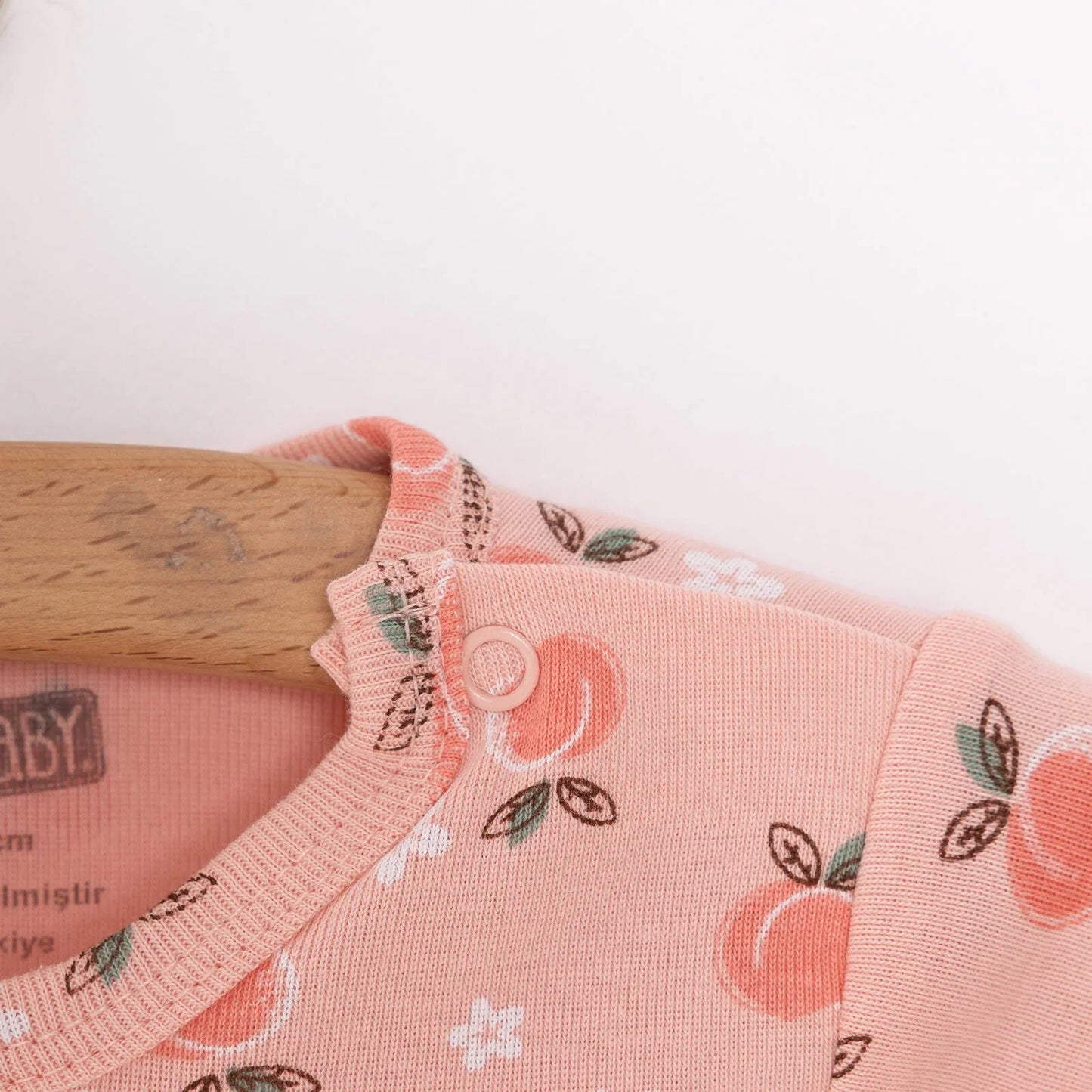 HelloBaby Baby Girl Short Sleeve Bodysuit 2 pcs - Pink