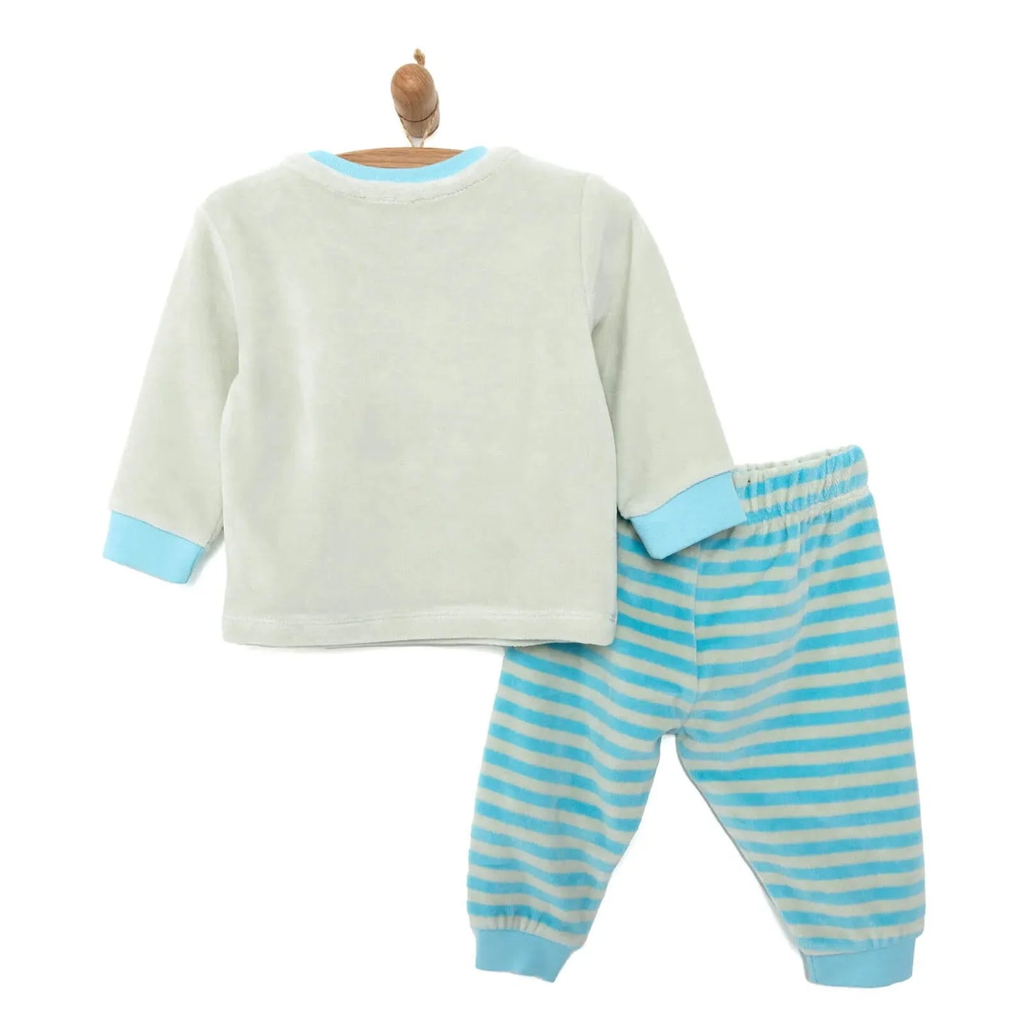 HelloBaby Velvet Pyjamas Set