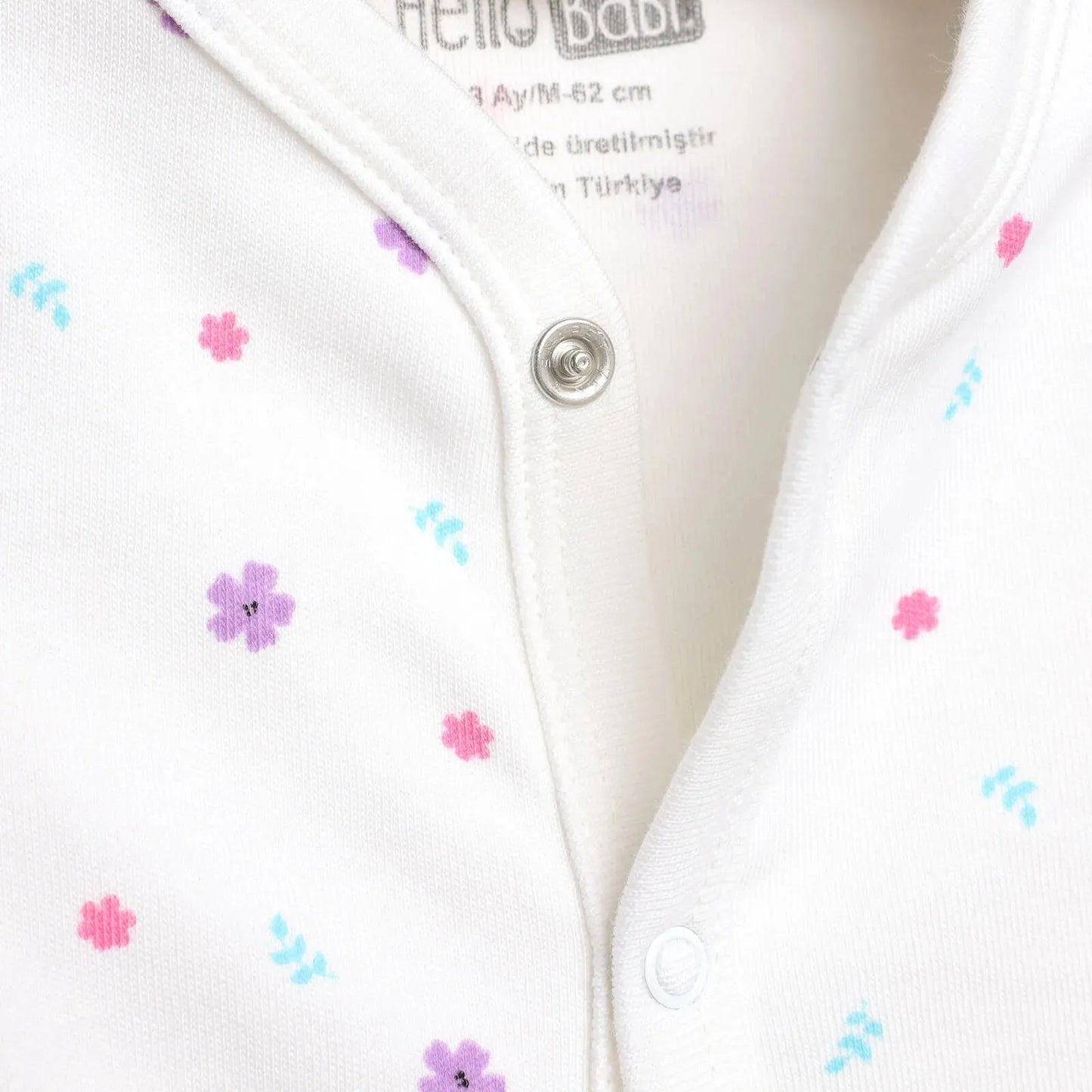 HelloBaby Footed Jumpsuit with Hat