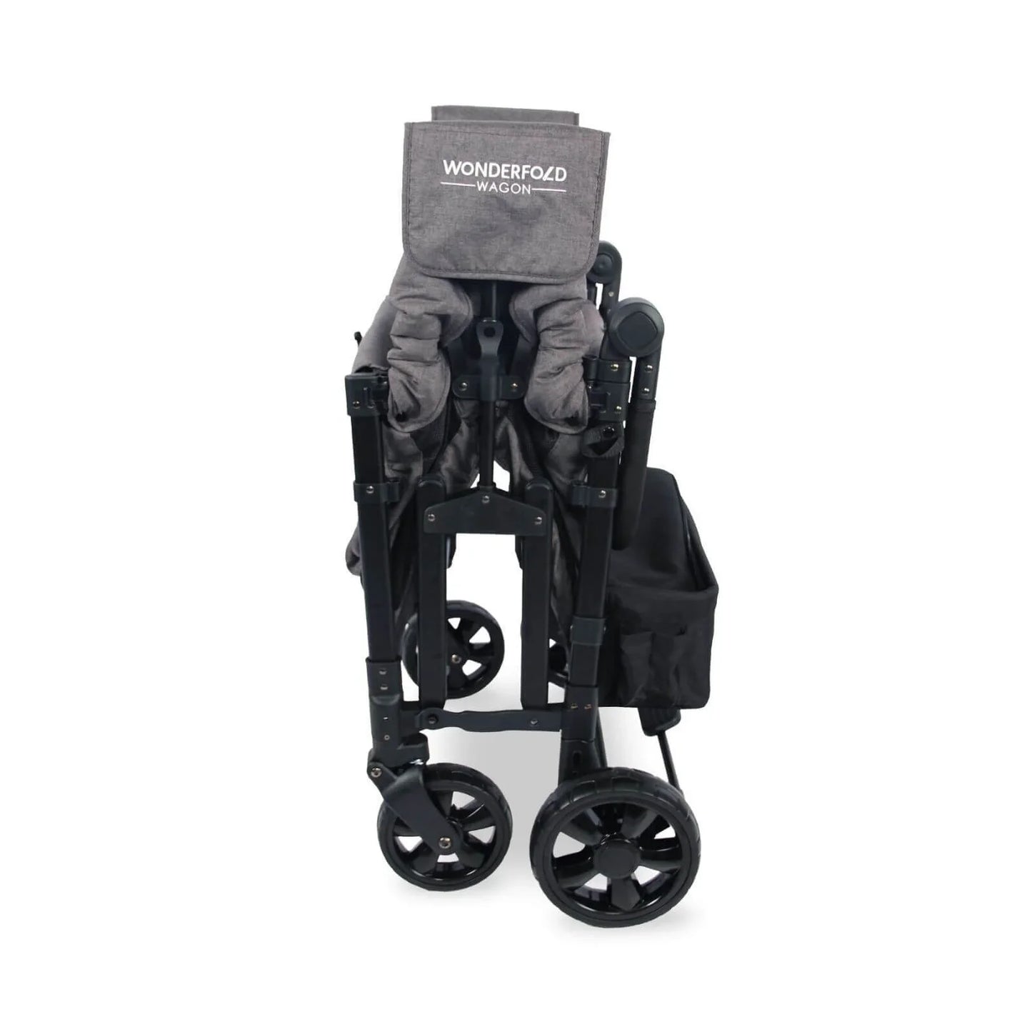 Wonderfold Wagon W4 Elite Quad Stroller Wagon - Charcoal Grey