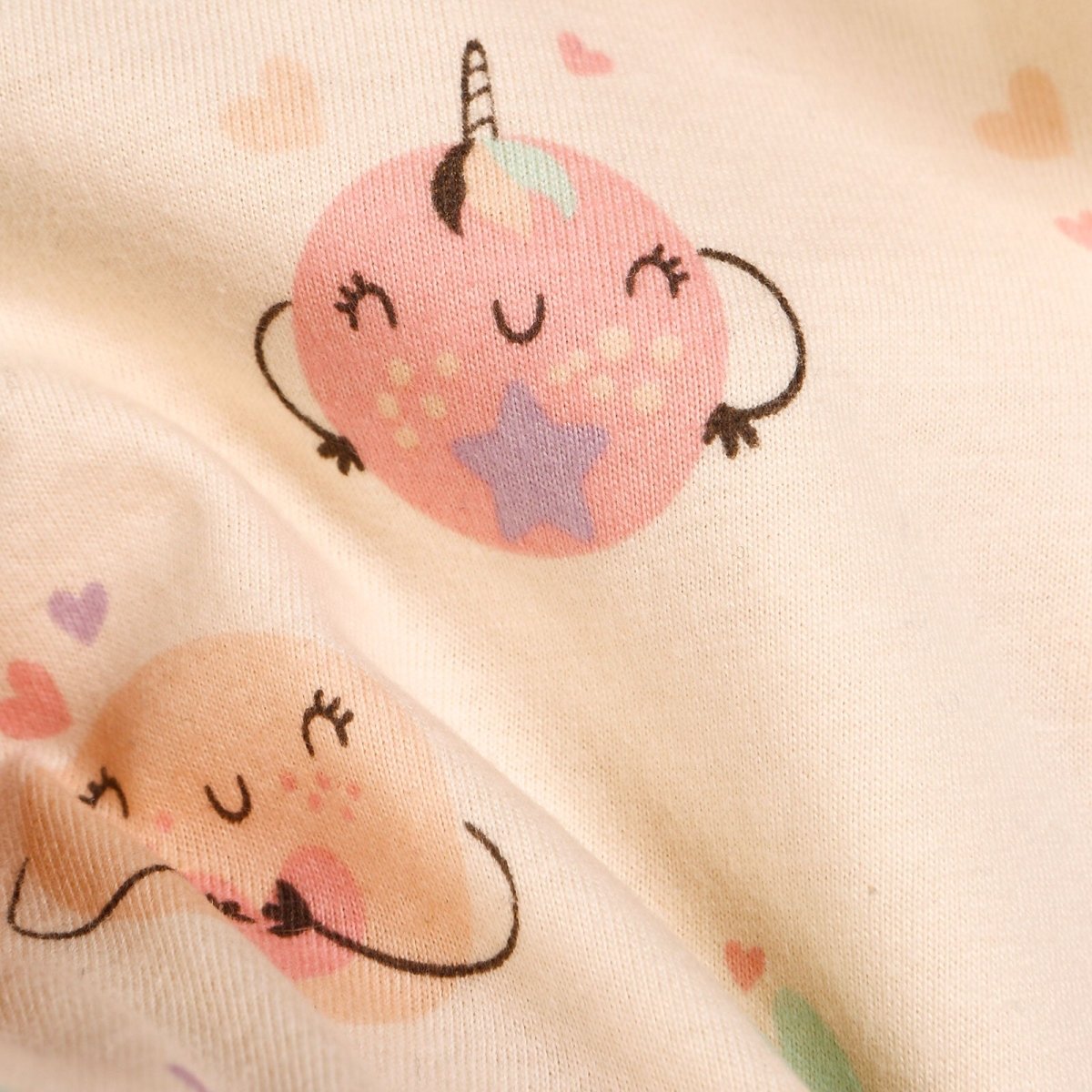 HelloBaby Basic Baby Girl Pyjamas Set - Ecru