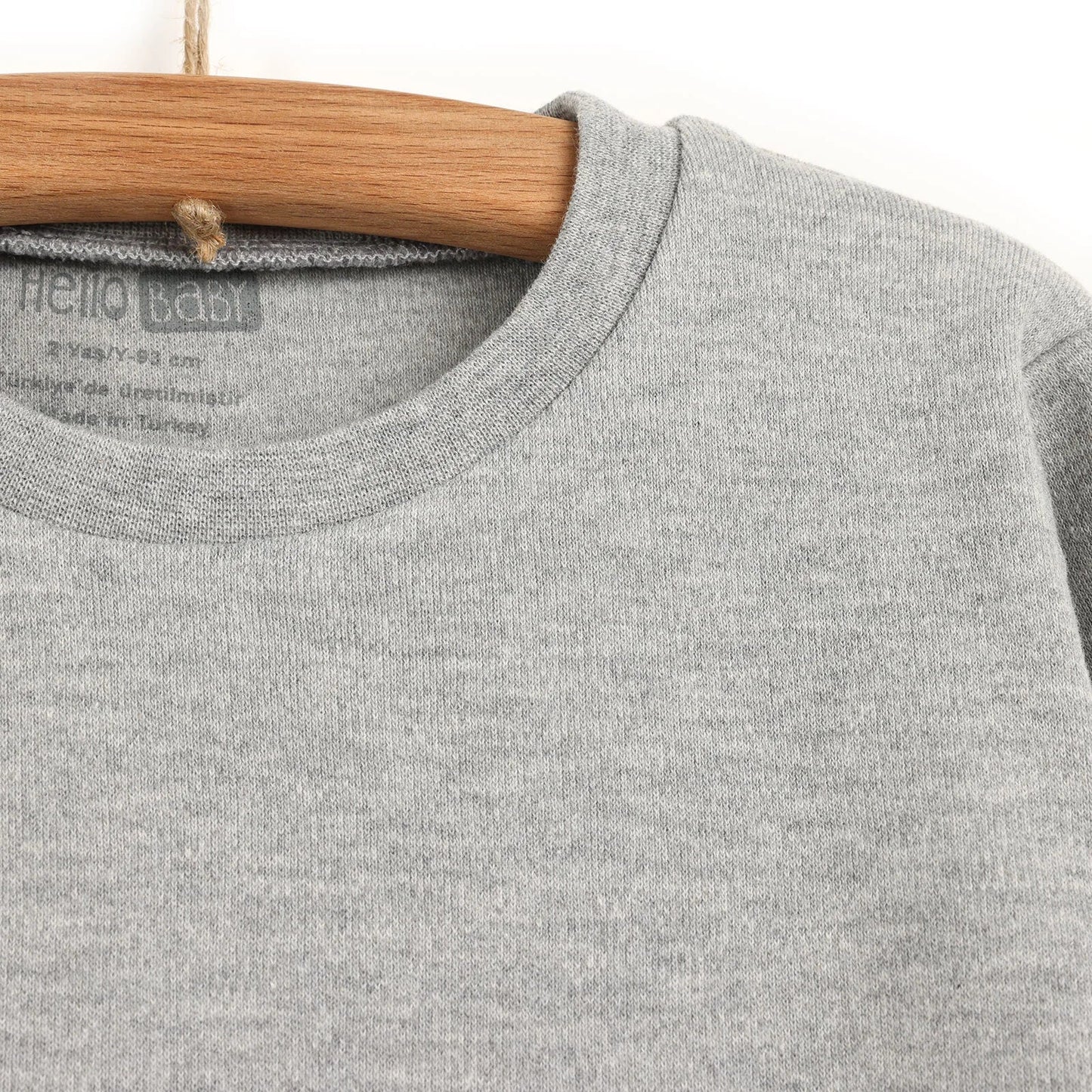 HelloBaby Basic Baby Boy Pyjamas - Grey Melange