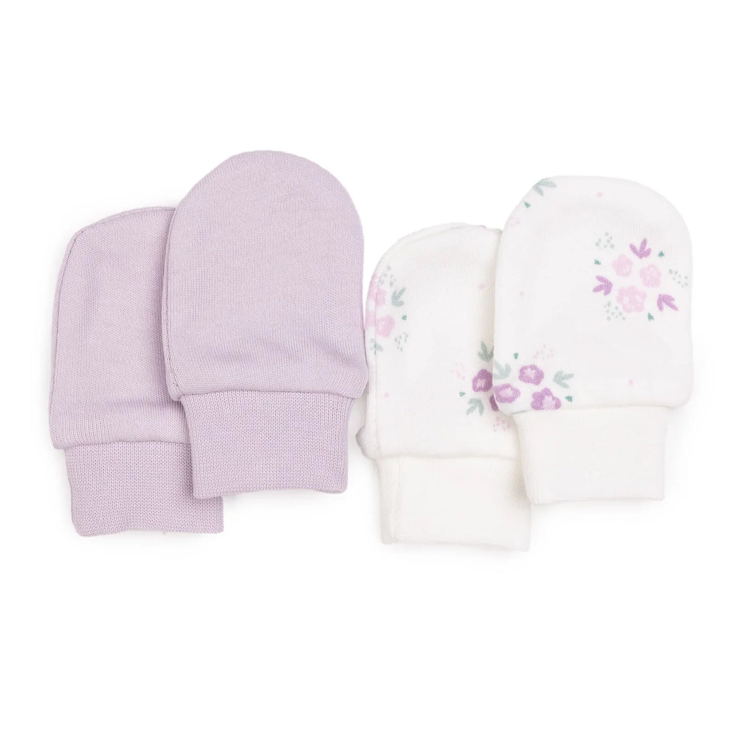 Bebetto Flowers Girl Mitten - Purple