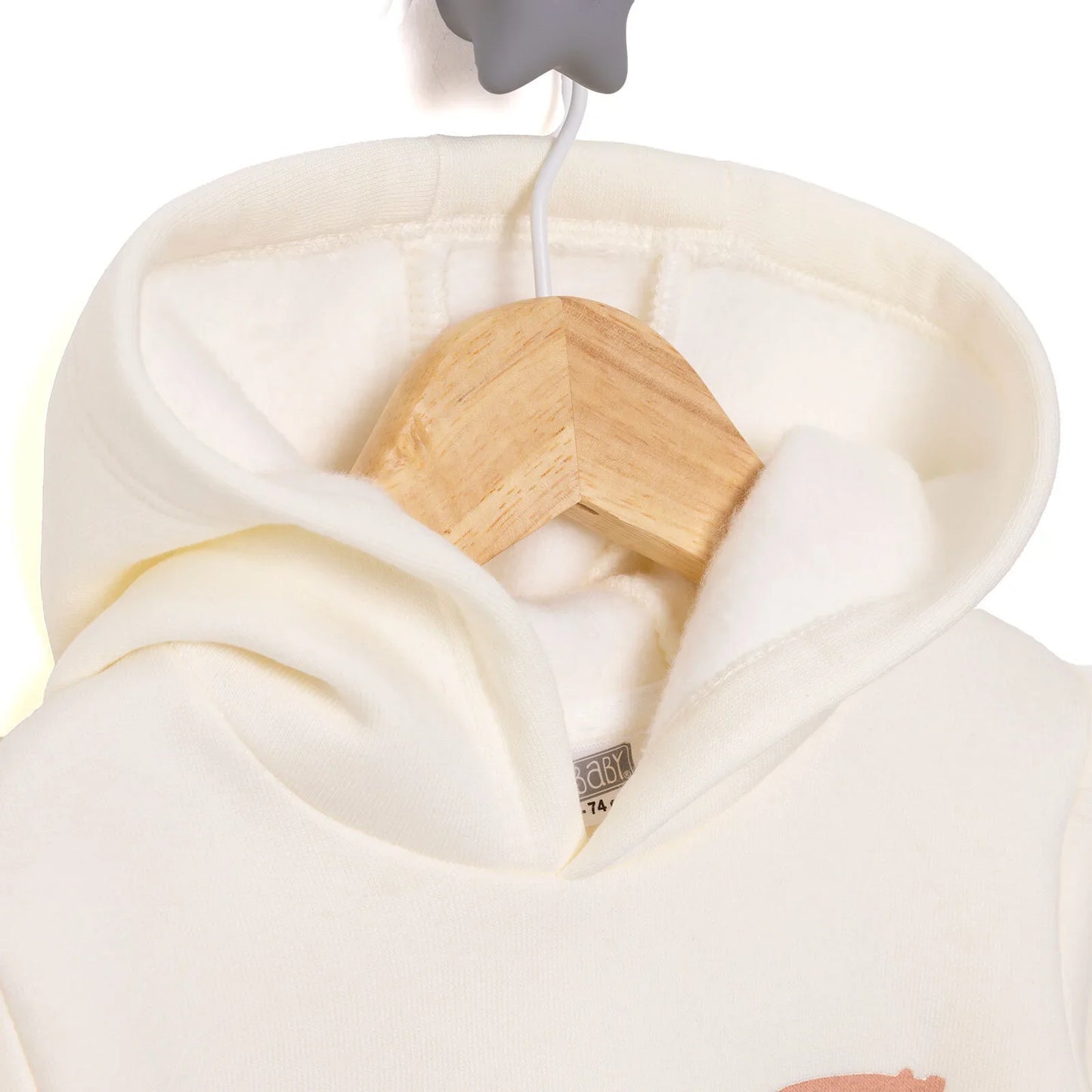 HelloBaby Baby Boy Sweatshirt - Ecru