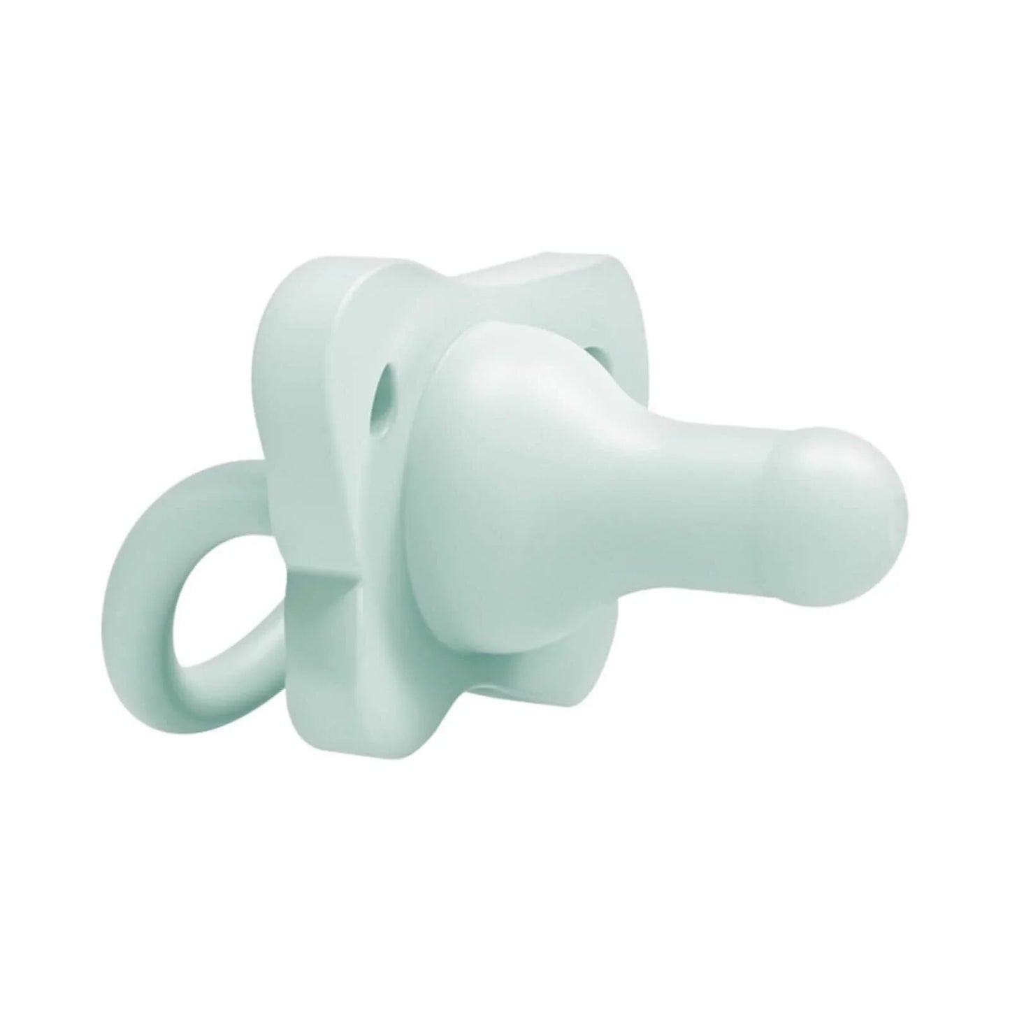 Dr. Brown's One Piece Silicone Soother 0+ months Pack of 2 - Blue