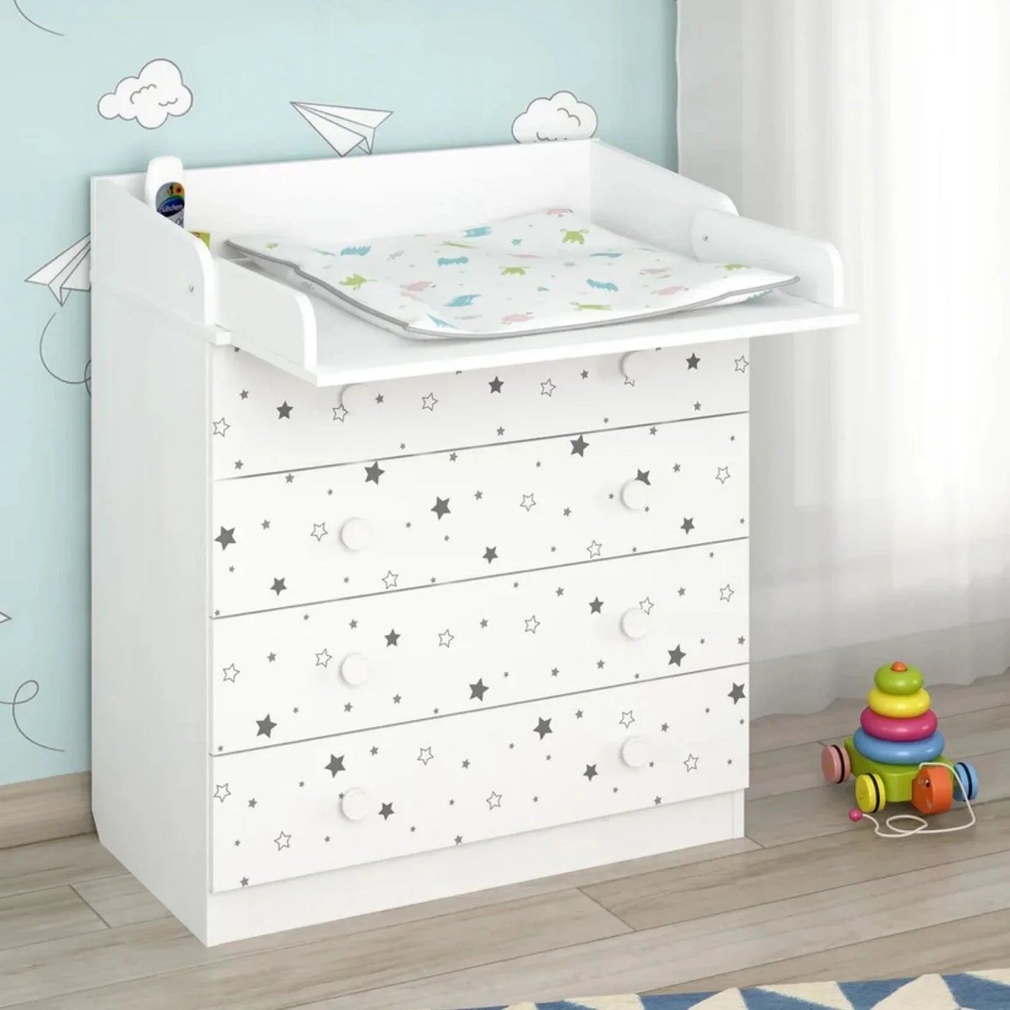 Shefa Kids 800 Changing Dresser - Starlight