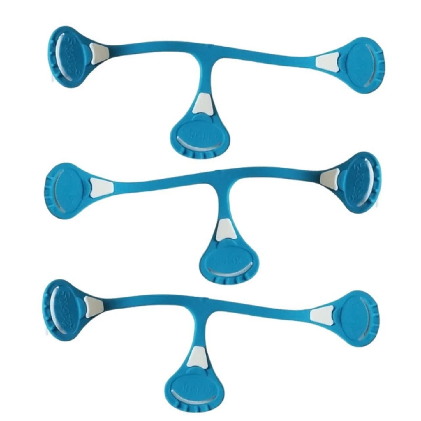 Nappi Nippas No Pin Fasteners for Terry Nappies 3 pcs - Blue