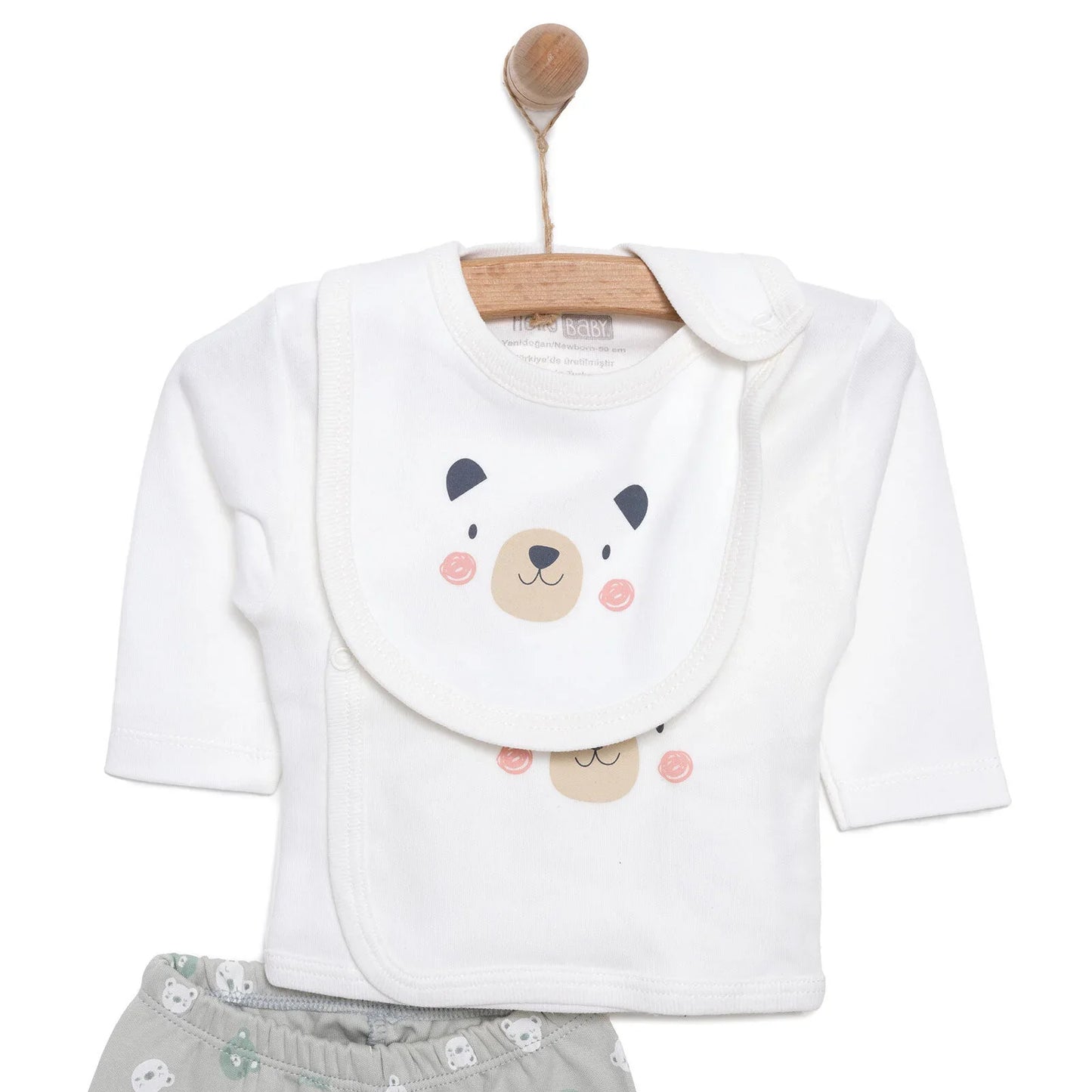 HelloBaby Boy 10pcs Newborn Set - Green