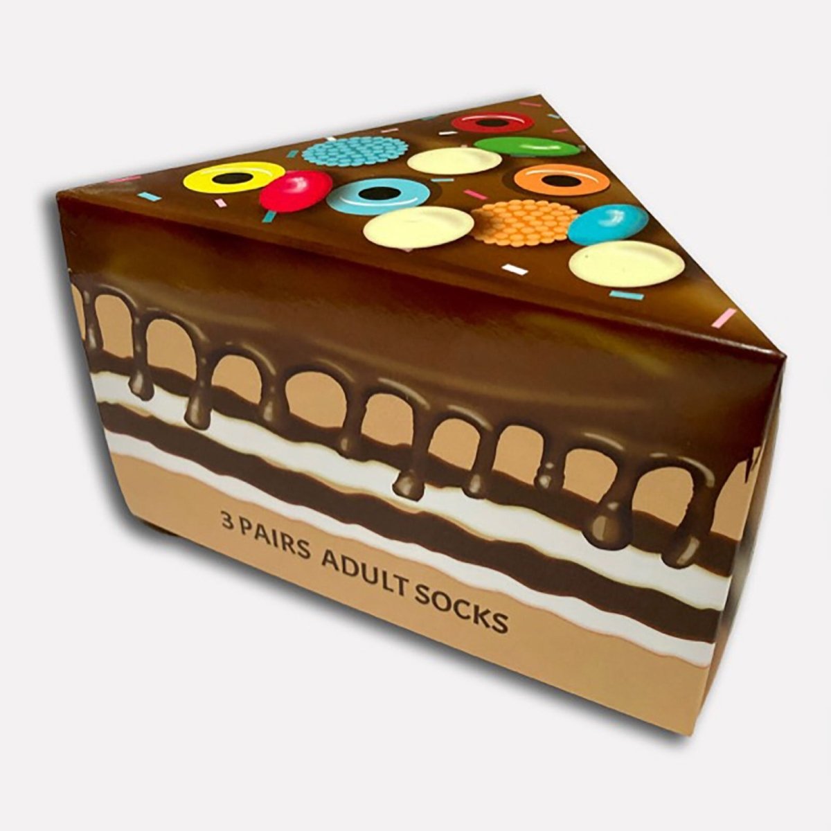 Boxt Socks Unisex Cake 3 pcs