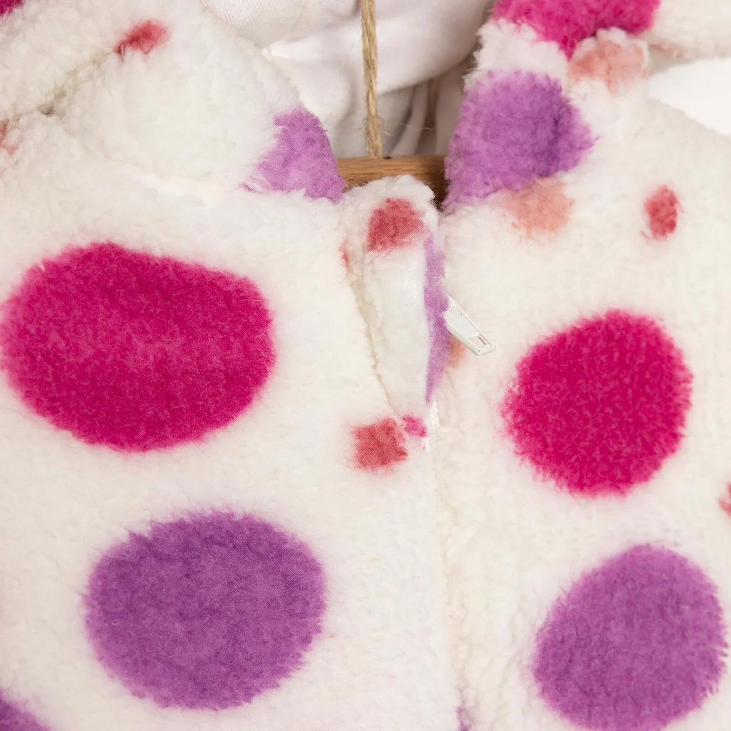 HelloBaby Basic Girl 3D Ears Welsoft Jacket - Rose