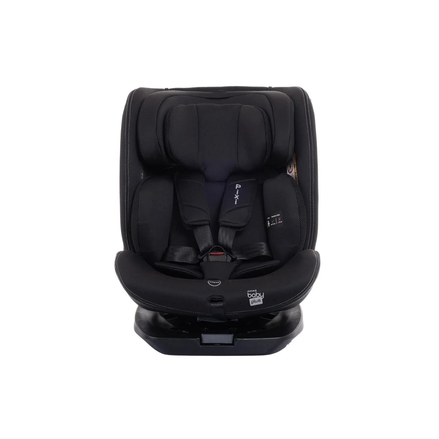 baby plus Pixi i-Size Car Seat - Black