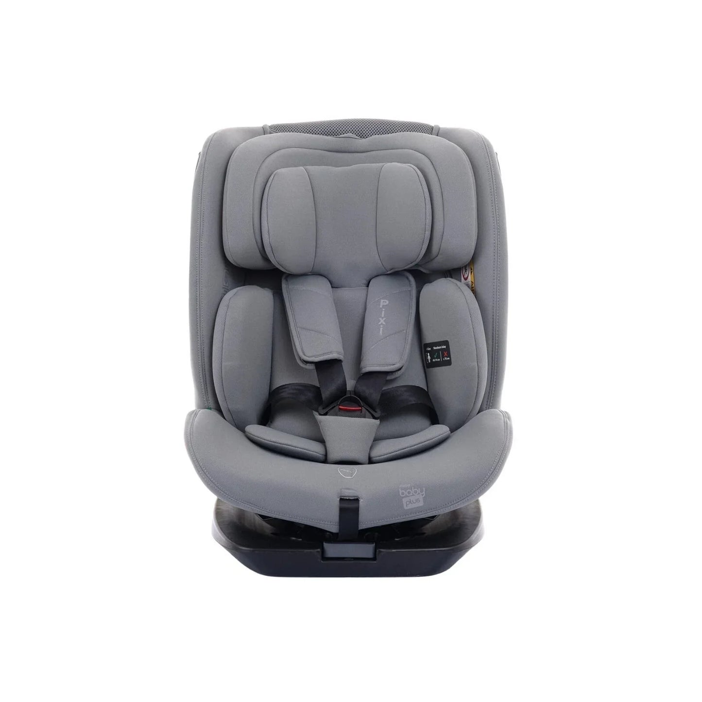 baby plus Pixi i-Size Car Seat - Grey