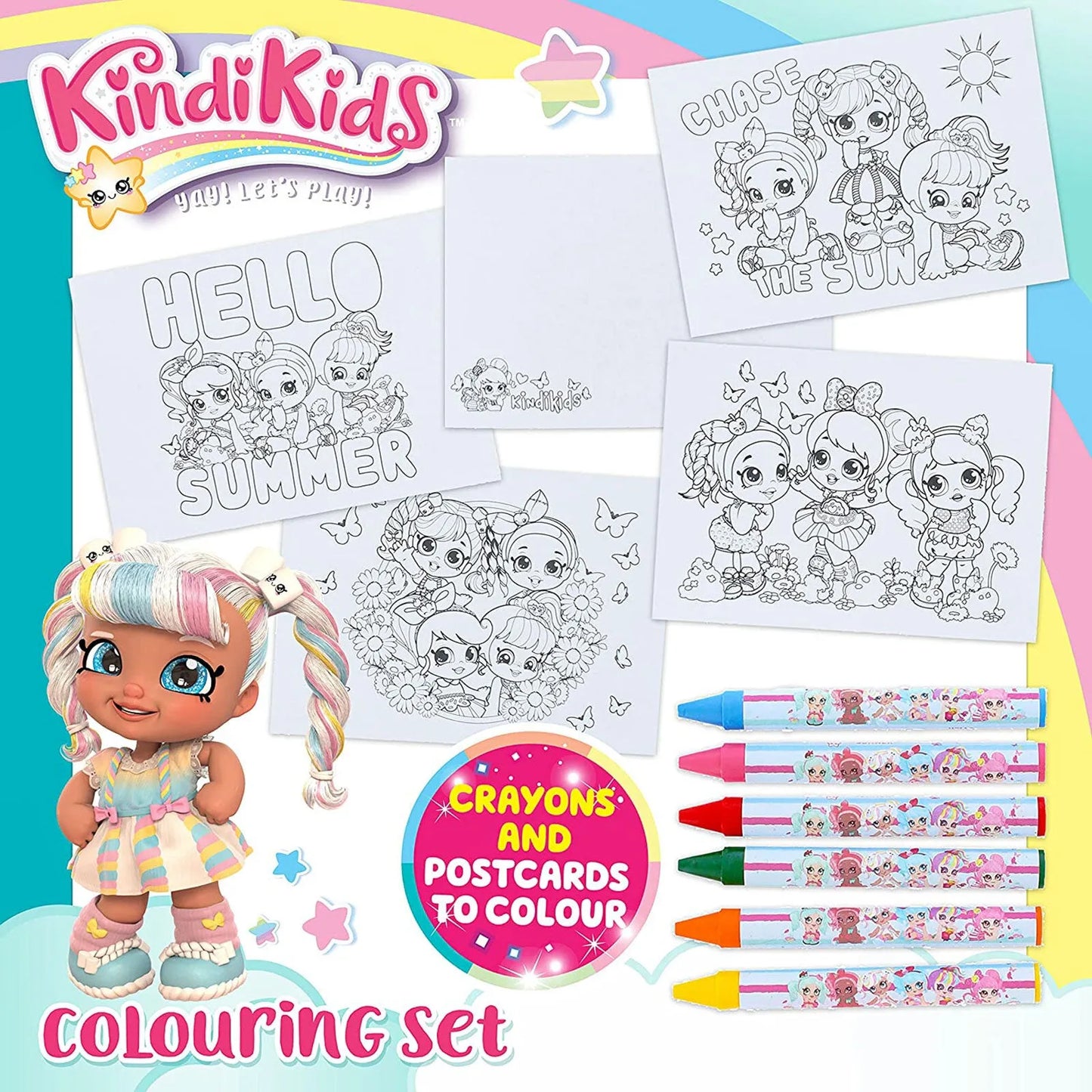 Kindi Kids Colouring Set