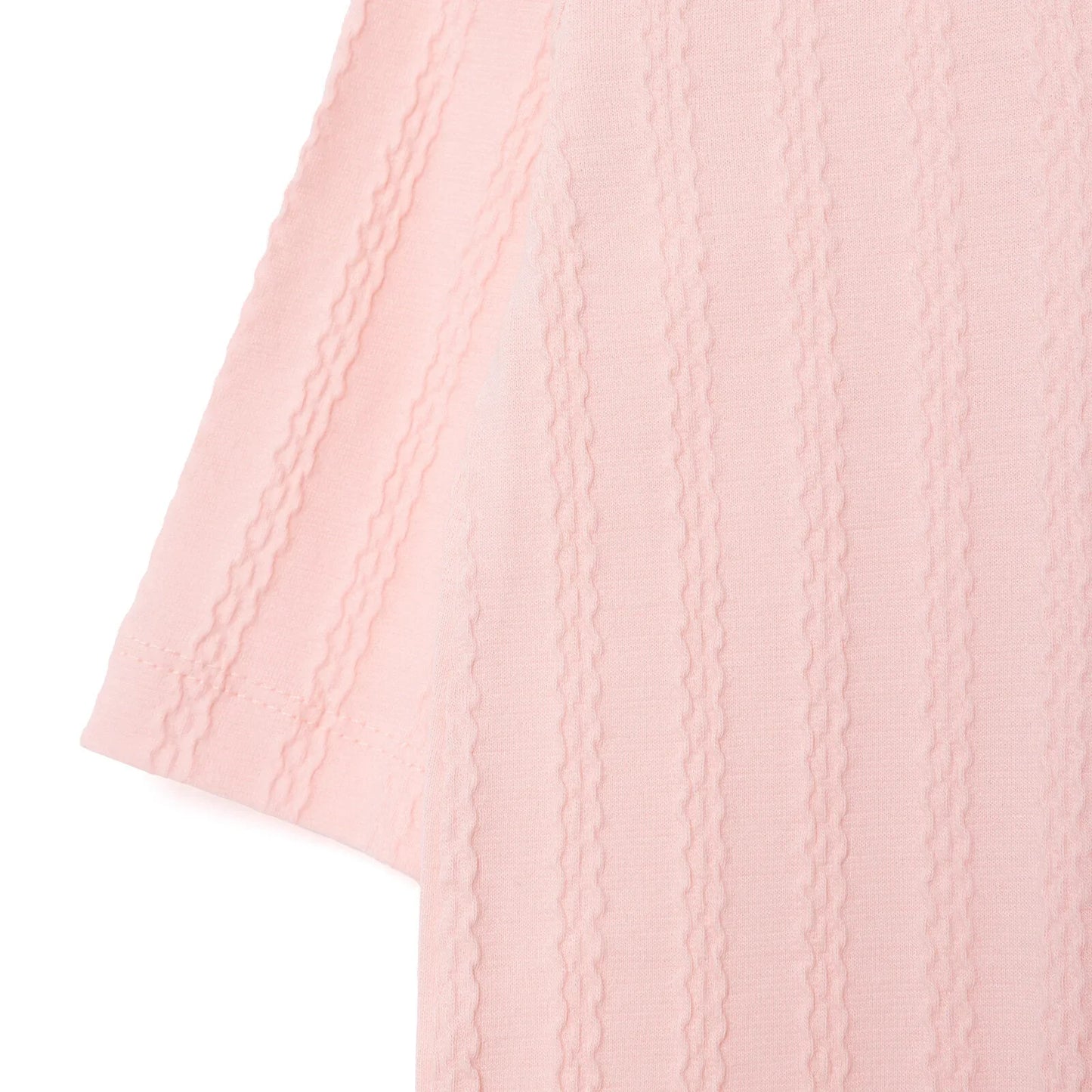 Bebbek Girl Footed Jumpsuit - Powder