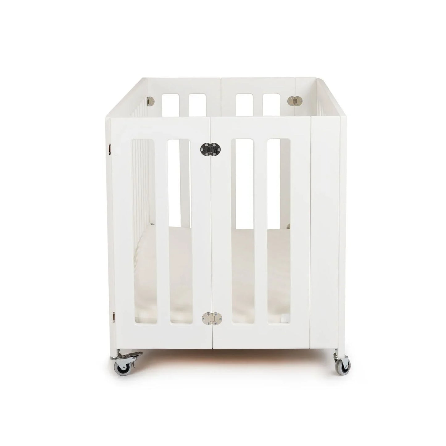 Caploonba Folding MDF Crib 60x120cm - White
