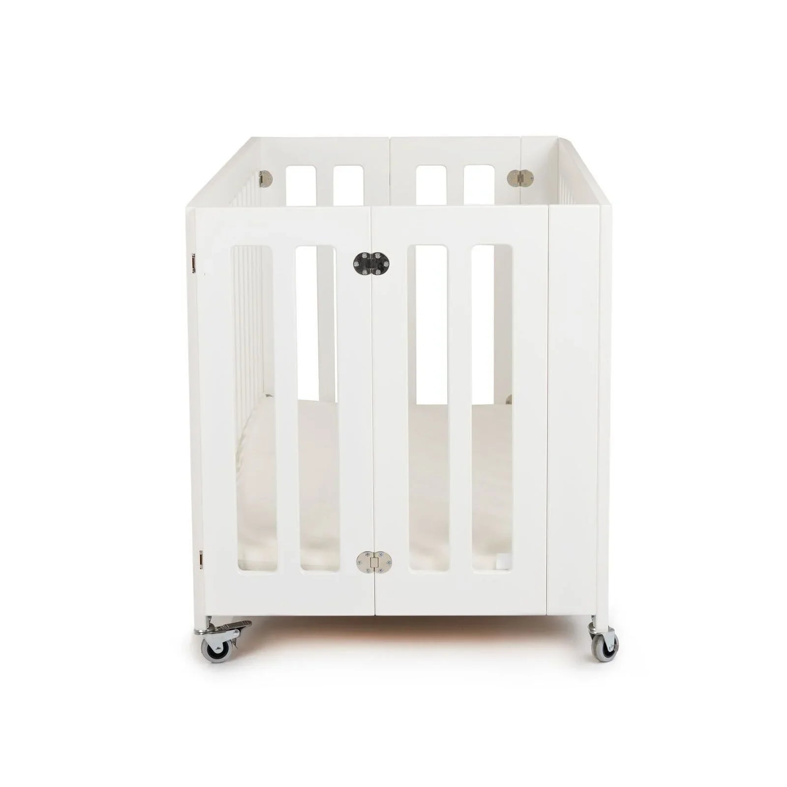 Caploonba Folding MDF Crib 60x120cm - White