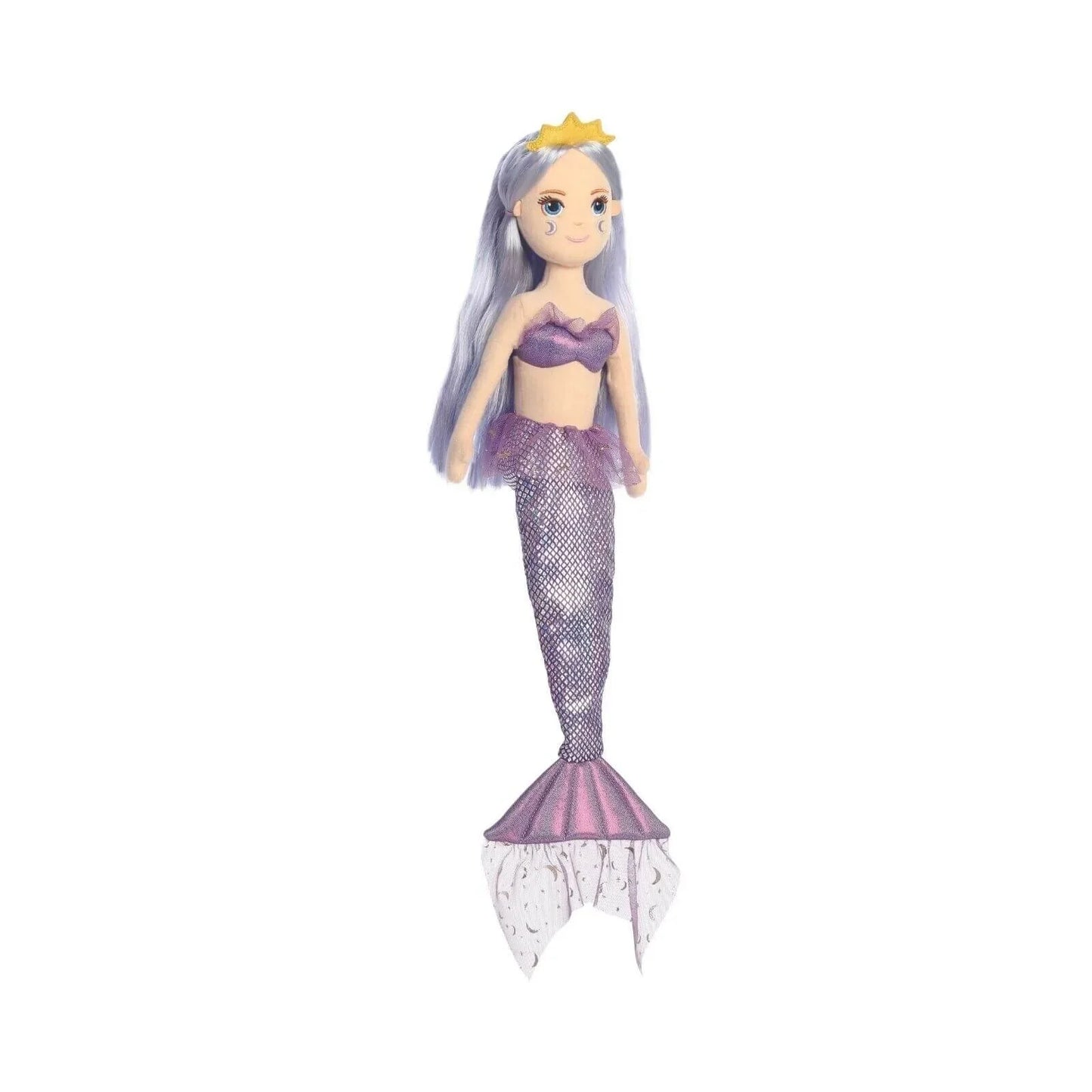Sea Sparkles Lavender Mermaid Soft Toy