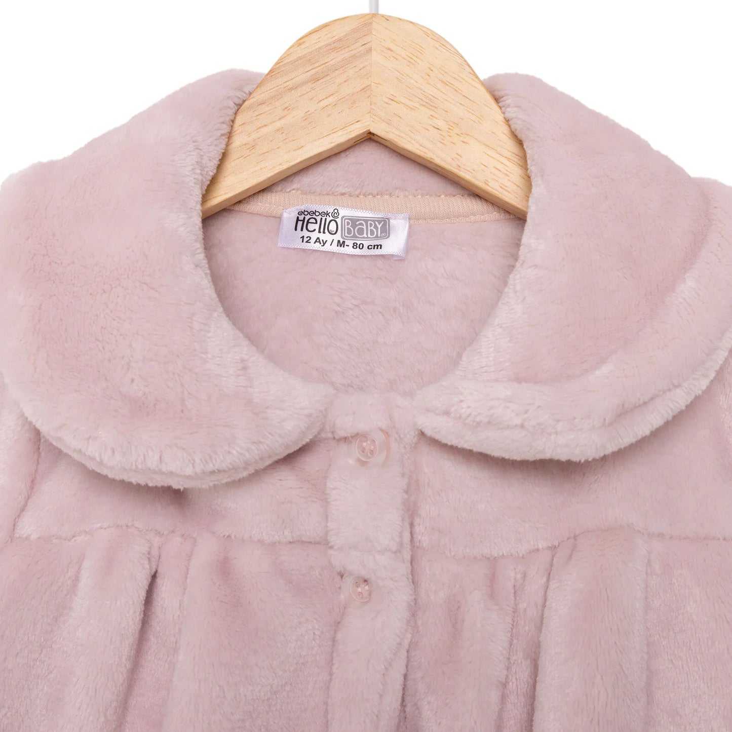 HelloBaby Basic Girl Welsoft Cardigan - Powder