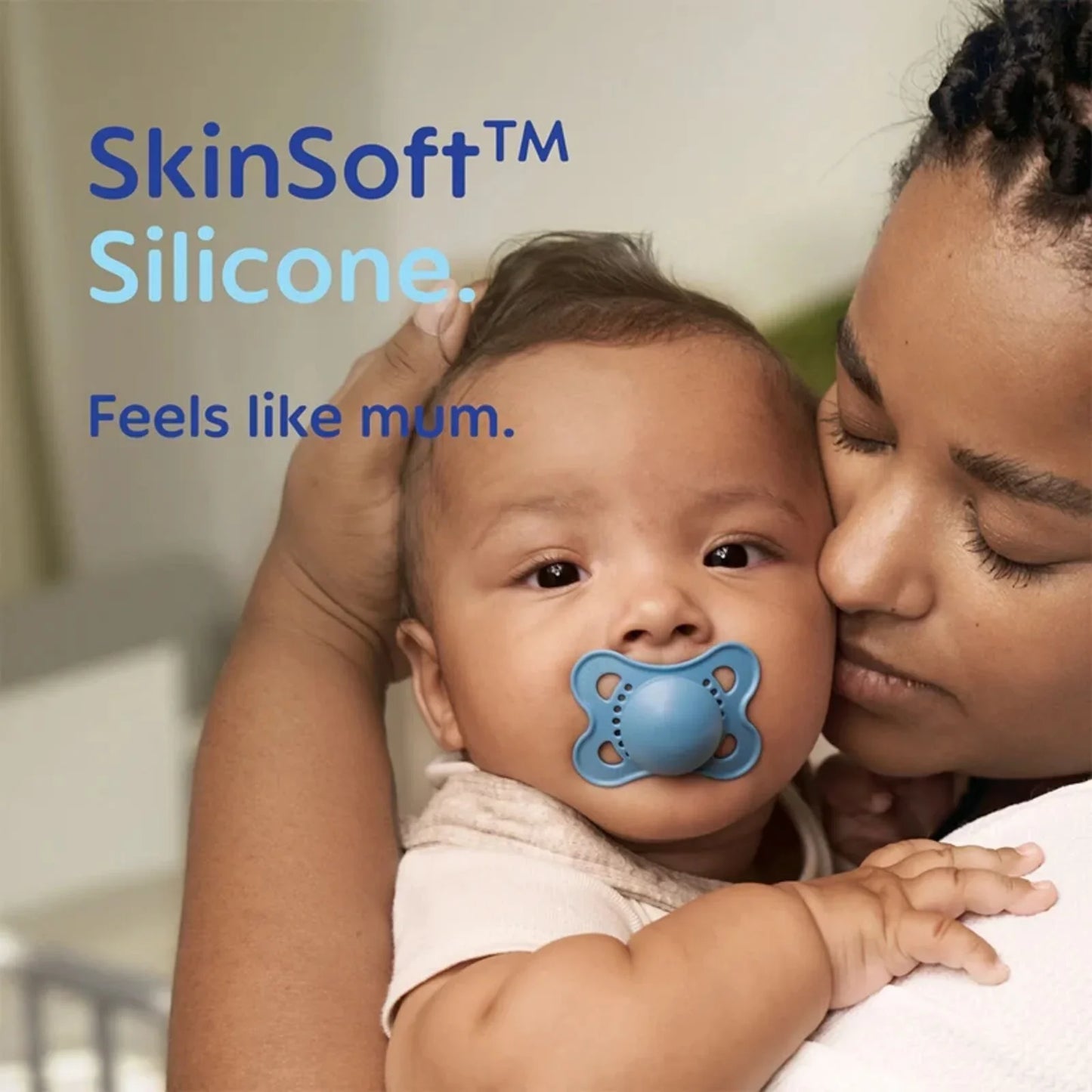 MAM Original Soother 0-6 months Pack of 2 - Blue