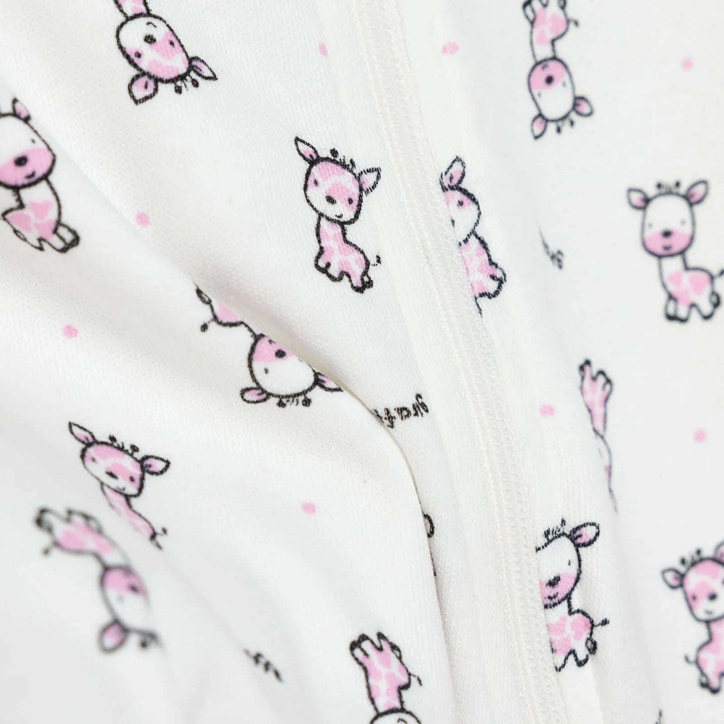 HelloBaby Newborn Baby Girl Footed Jumpsuit - Pink