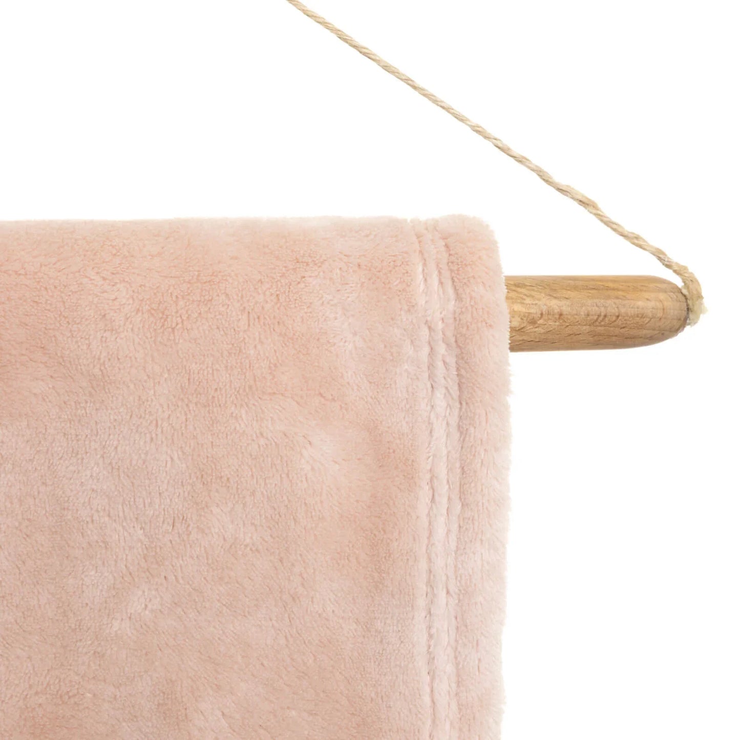 Mollia Welsoft Embroidered Baby Girl Blanket 80x100cm - Pink