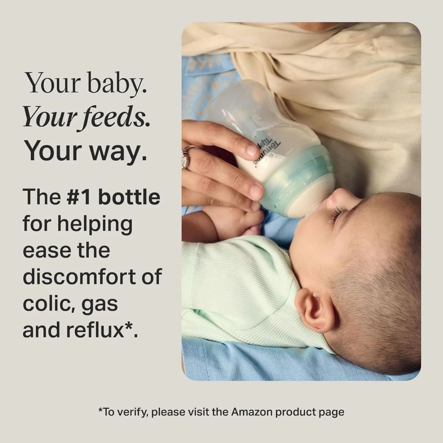 Tommee Tippee Advanced Anti Colic Feeding Bottles 150ml Pack of 3