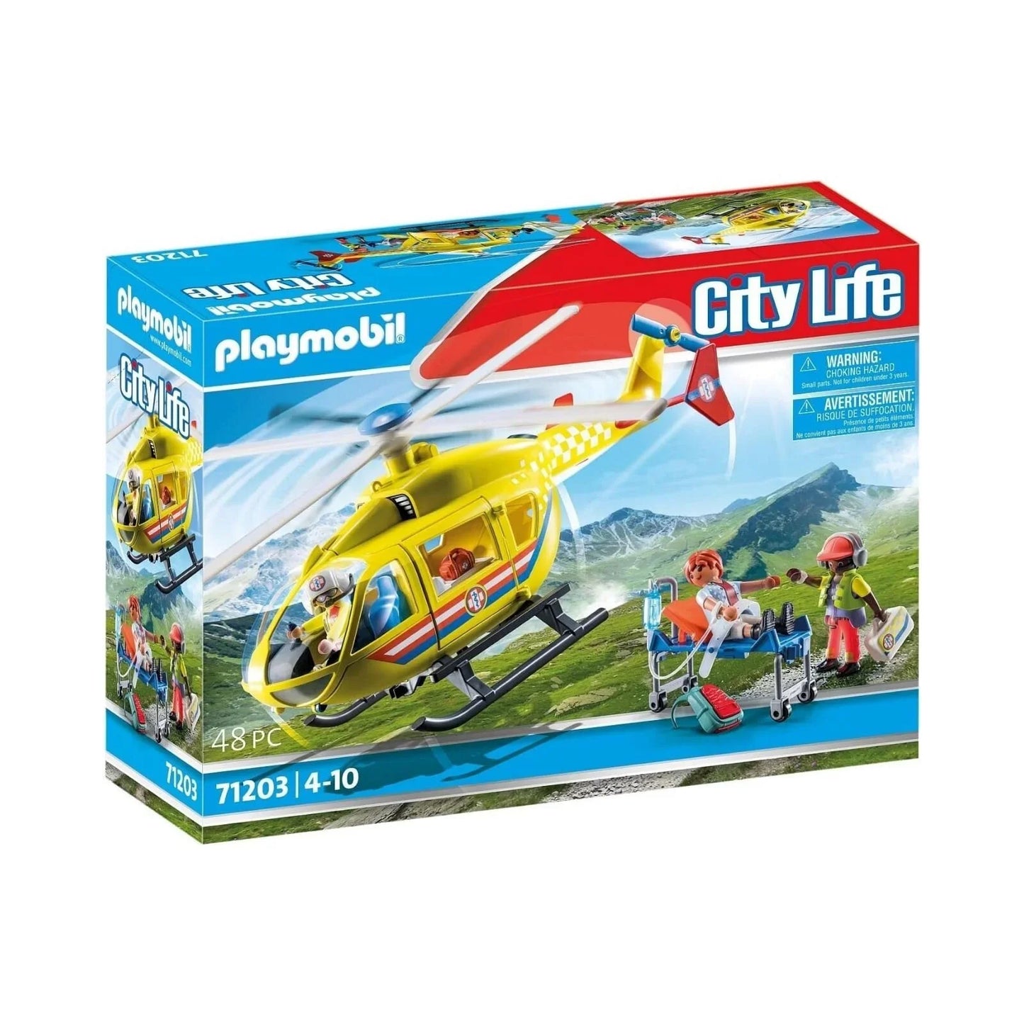 Playmobil City Life Medical Helicopter 71203