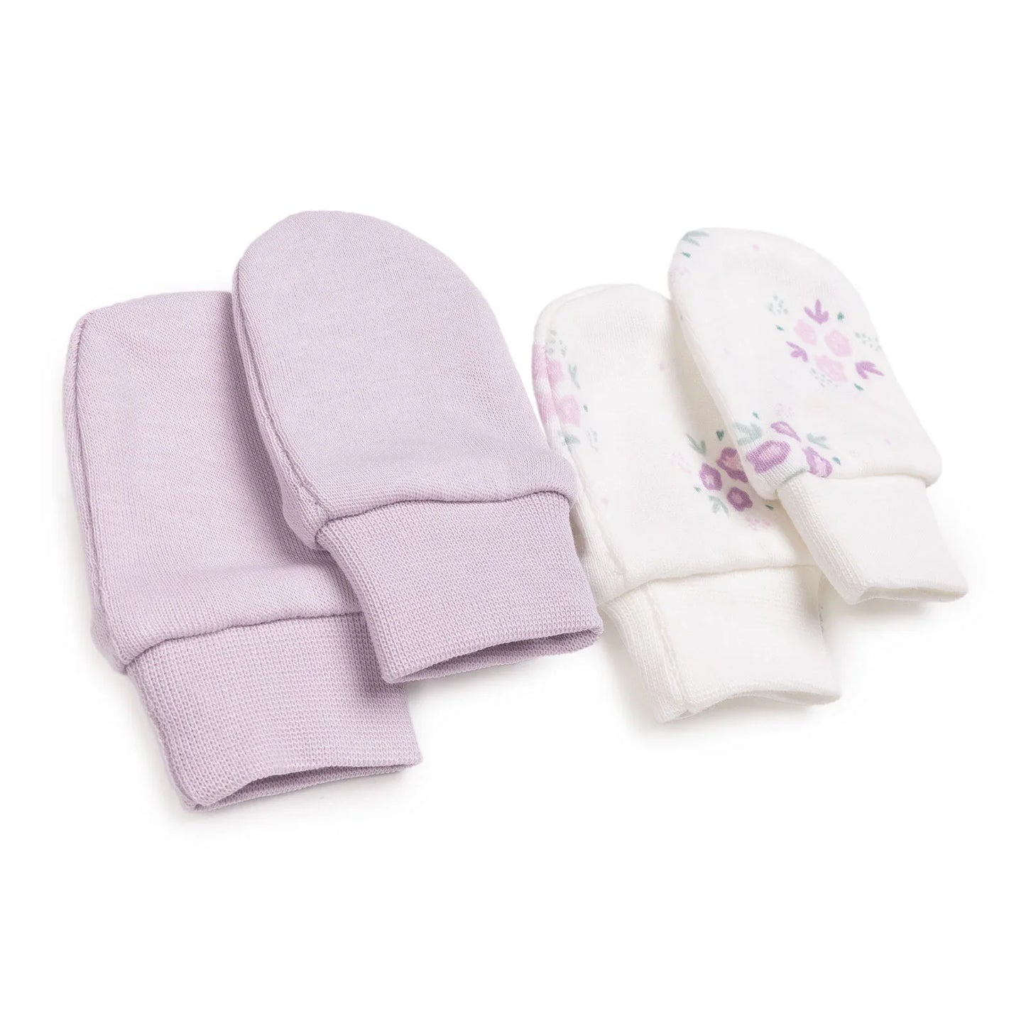 Bebetto Flowers Girl Mitten - Purple