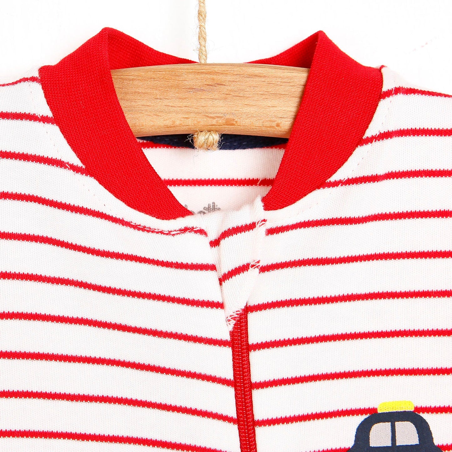 Bebetto Footed Jumpsuit - Red