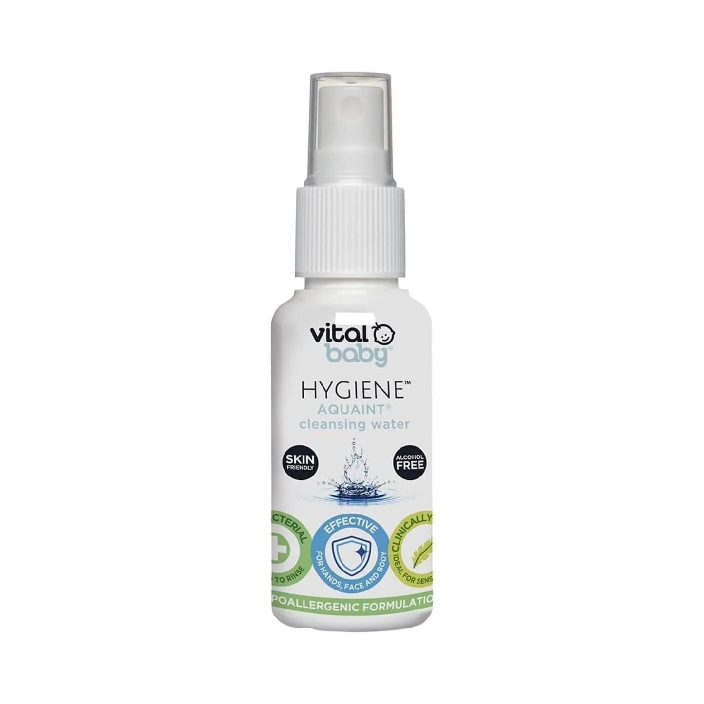Vital Baby Hygiene Aquaint Cleansing Water 50ml